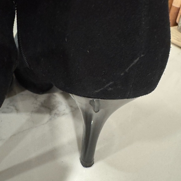 RSVP Sued Heeled Boots - Picture 11 of 16